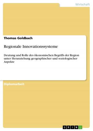 Cover of the book Regionale Innovationssysteme by Benjamin Spörer