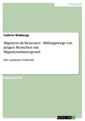 Cover of the book Migration als Ressource - Bildungswege von jungen Menschen mit Migrationshintergrund by Claudia Zeller