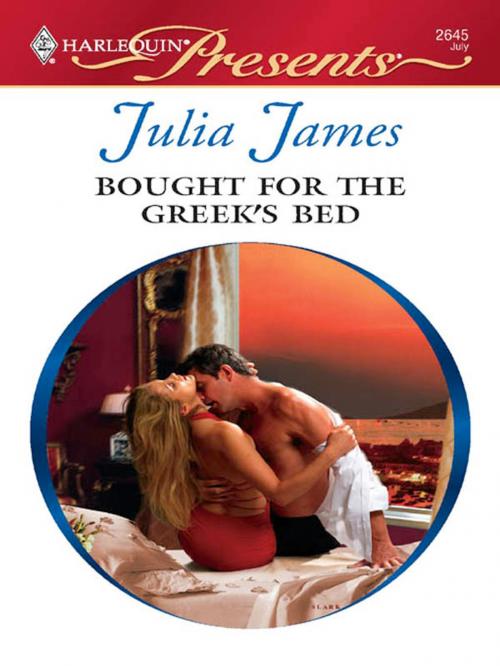 Cover of the book Bought for the Greek's Bed by Julia James, Harlequin