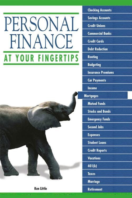 Cover of the book Personal Finance At Your Fingertips by Ken Little, DK Publishing
