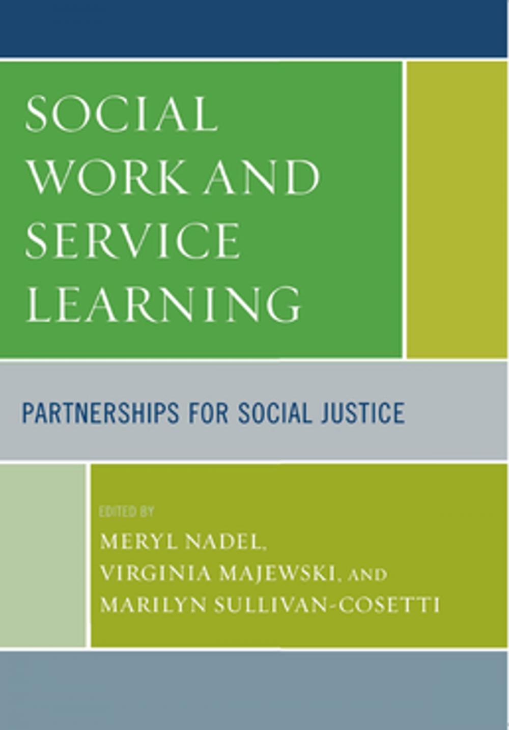 Big bigCover of Social Work and Service Learning