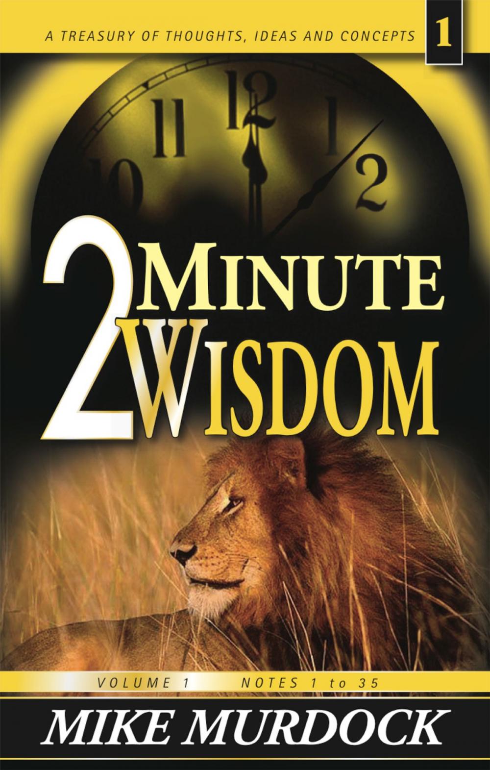 Big bigCover of 2 Minute Wisdom Vol 1