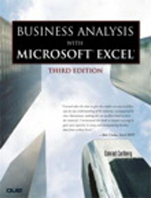 Cover of the book Business Analysis with Microsoft Excel by Paul T. Ward, Stephen J. Mellor
