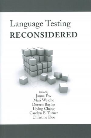Cover of the book Language Testing Reconsidered by LaKenya Logan