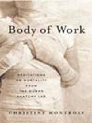 Cover of the book Body of Work by Martin Corona, Tony Rafael