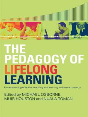 Cover of the book The Pedagogy of Lifelong Learning by Deborah P. Britzman
