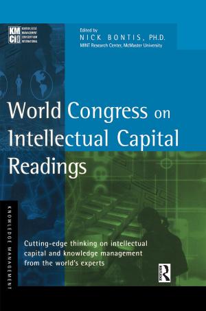 Cover of the book World Congress on Intellectual Capital Readings by Michael Pease