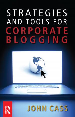 Book cover of Strategies and Tools for Corporate Blogging