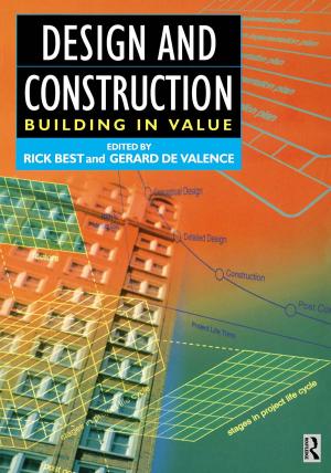 Cover of the book Design and Construction by Nick Iuppa