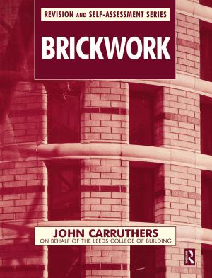 Cover of the book Brickwork by Douglas Scarrett, Sylvia Osborn