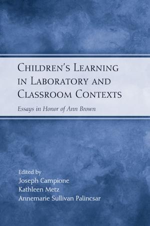 Cover of the book Children's Learning in Laboratory and Classroom Contexts by Daniel L. Duke