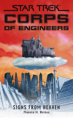 Cover of the book Star Trek: Corps of Engineers: Signs from Heaven by Jessica Cale, Denise A. Agnew, Joan Blackheart, L. Bowen, Courtney Butler, D. L. Duncan, Sarah Elliot, Arthur M. Harper, Jennifer Johnson, Quenby Olson, Justin Thoby, Rosanna Leo