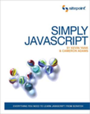 Cover of the book Simply JavaScript by Earle Castledine