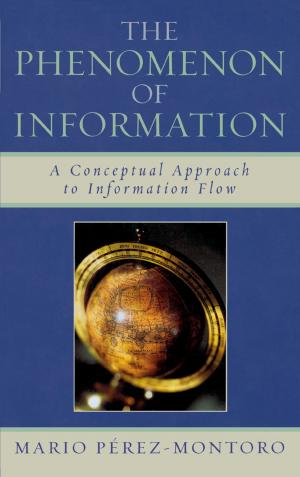 Cover of the book The Phenomenon of Information by Barbara J. Pruett