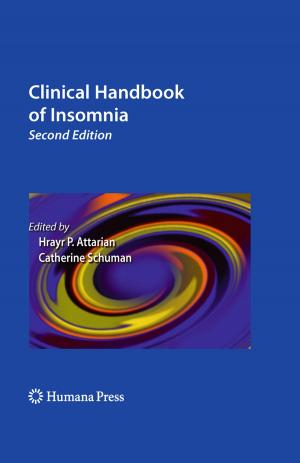 Cover of the book Clinical Handbook of Insomnia by Antar S. K. Mberi