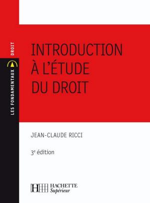 Book cover of Introduction à l'étude du droit