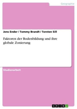 Cover of the book Faktoren der Bodenbildung und ihre globale Zonierung by Bastian Weiß