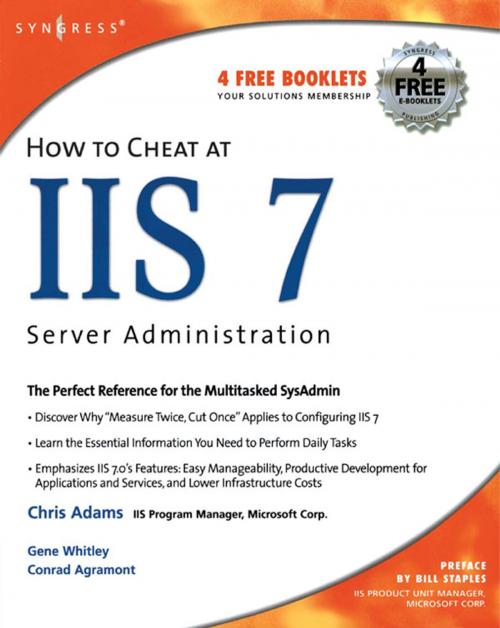 Cover of the book How to Cheat at IIS 7 Server Administration by , Elsevier Science