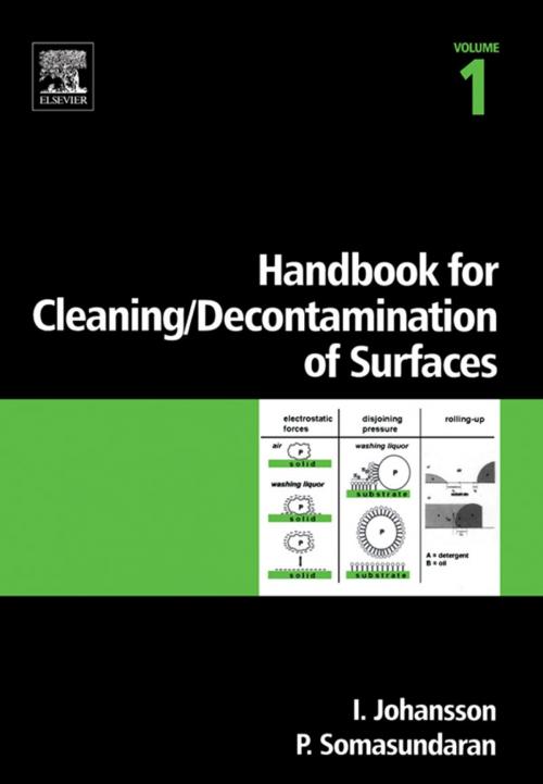 Cover of the book Handbook for cleaning/decontamination of surfaces by , Elsevier Science