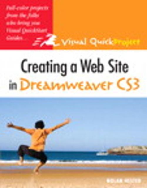 Cover of the book Creating a Web Site in Dreamweaver CS3 by Nolan Hester, Pearson Education