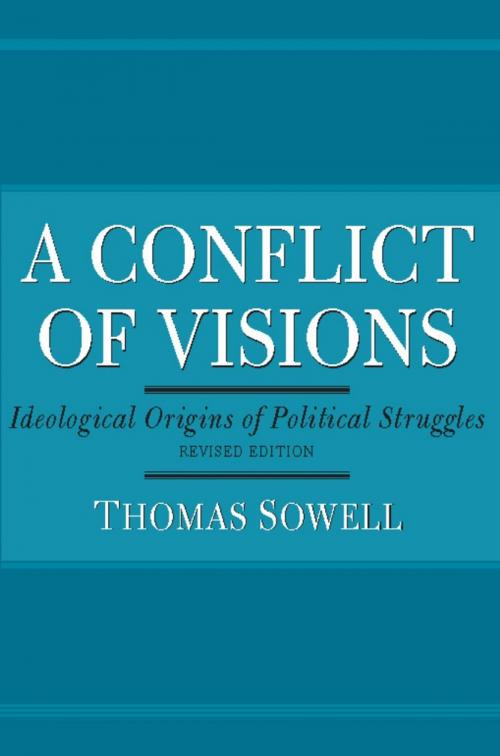 Cover of the book A Conflict of Visions by Thomas Sowell, Basic Books