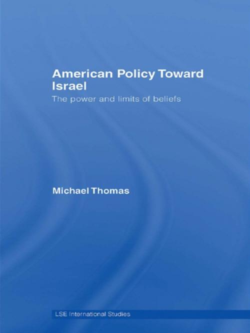 Cover of the book American Policy Toward Israel by Michael Thomas, Taylor and Francis