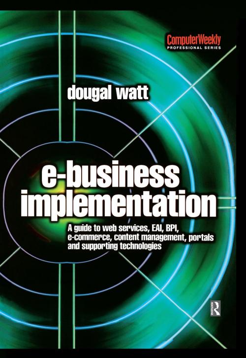 Cover of the book E-business Implementation by Dougal Watt, Taylor and Francis