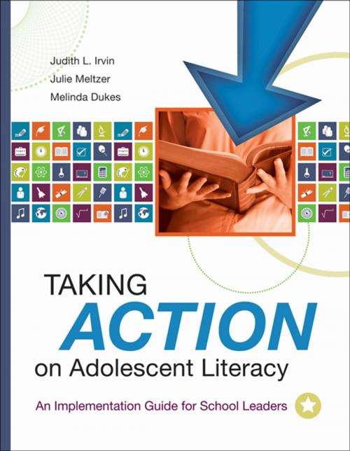 Cover of the book Taking Action on Adolescent Literacy by Judith L. Irvin, Julie Meltzer, Melinda Dukes, ASCD