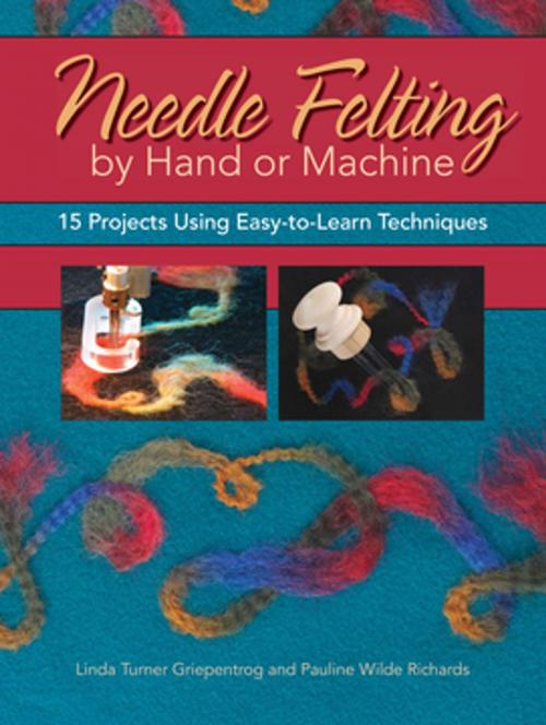Cover of the book Needle Felting by Hand or Machine by Linda Griepentrog, Pauline Richards, F+W Media