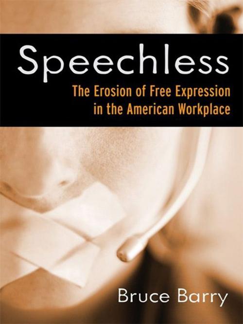 Cover of the book Speechless by Bruce Barry, Berrett-Koehler Publishers