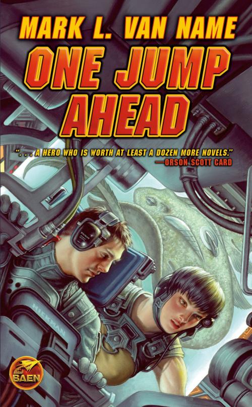 Cover of the book One Jump Ahead by Mark L. Van Name, Baen Books