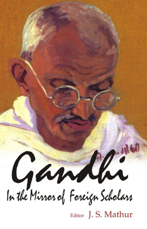 Cover of the book Gandhi by J. S. Mathur, Gyan Publishing House