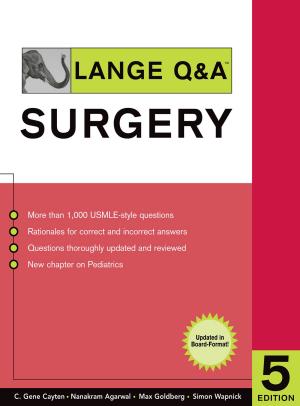 Cover of the book Lange Q&A Surgery, Fifth Edition by Ed Swick