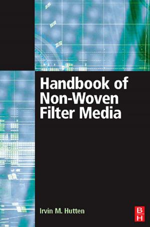Cover of the book Handbook of Nonwoven Filter Media by Luis Chaparro, Ph.D. University of California, Berkeley, Aydin Akan, Ph.D. degree from the University of Pittsburgh, Pittsburgh, PA, USA