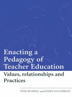 Cover of the book Enacting a Pedagogy of Teacher Education by 