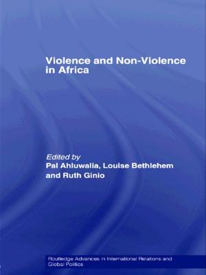 Cover of the book Violence and Non-Violence in Africa by Elspeth Young