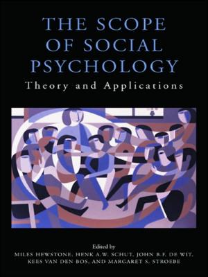 Cover of the book The Scope of Social Psychology by Peter Stansinoupolos, Michael H Smith, Karlson Hargroves, Cheryl Desha