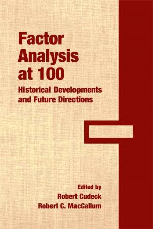Cover of the book Factor Analysis at 100 by Morton Wagman
