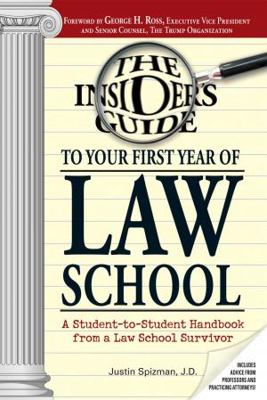 Book cover of Insider's Guide To Your First Year Of Law School