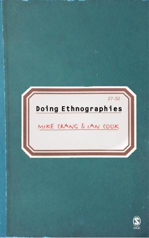 Book cover of Doing Ethnographies