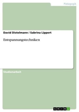Cover of the book Entspannungstechniken by Kristine Greßhöner