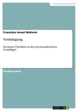 Cover of the book Verdrängung by Jochen Schneider