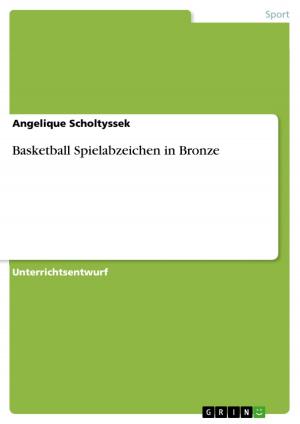 Cover of the book Basketball Spielabzeichen in Bronze by Edgar Hegner