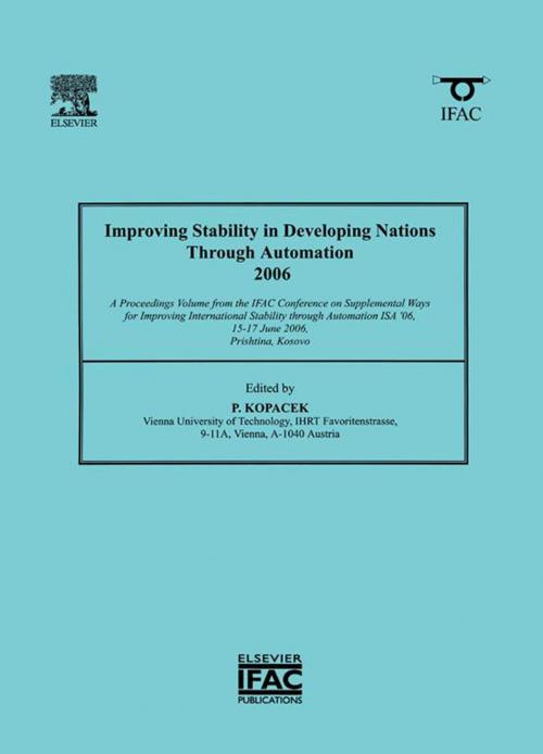 Cover of the book Improving Stability in Developing Nations through Automation 2006 by , Elsevier Science