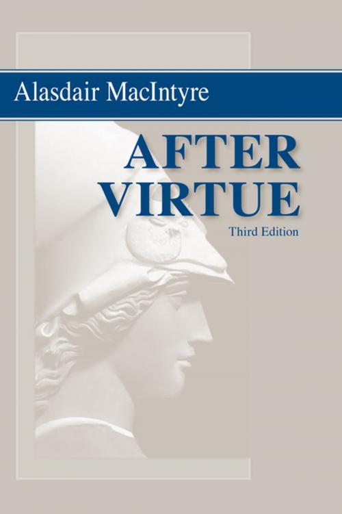Cover of the book After Virtue by Alasdair MacIntyre, University of Notre Dame Press
