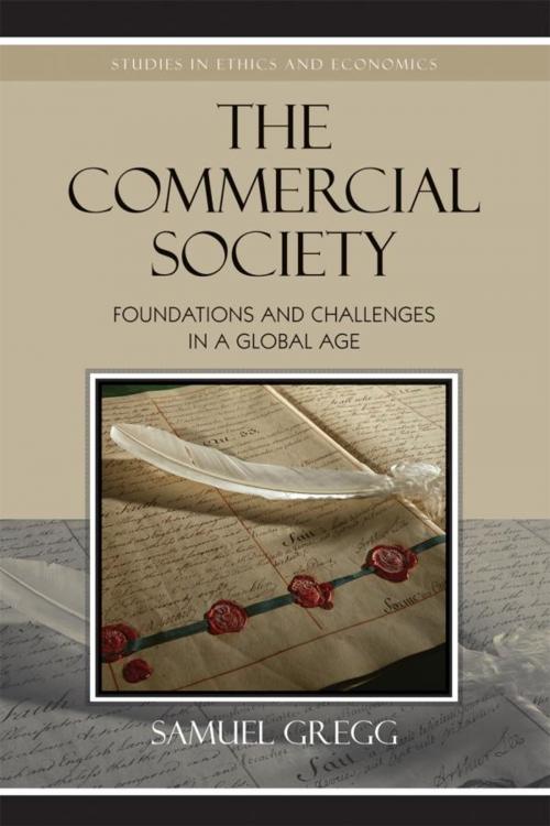 Cover of the book The Commercial Society by Samuel Gregg, Lexington Books