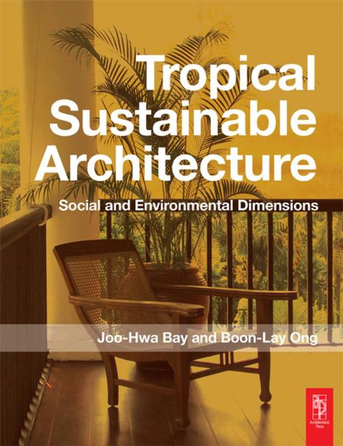 Cover of the book Tropical Sustainable Architecture by , Taylor and Francis