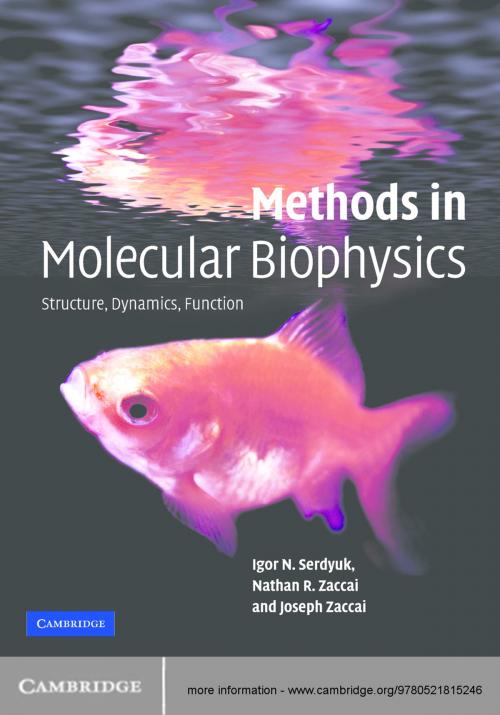 Cover of the book Methods in Molecular Biophysics by Igor N. Serdyuk, Nathan R. Zaccai, Joseph Zaccai, Cambridge University Press