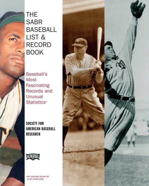 Cover of the book The SABR Baseball List & Record Book by Society for American Baseball Research, Scribner