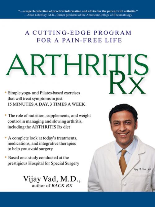 Cover of the book Arthritis Rx by Vijay Vad, M.D., Penguin Publishing Group